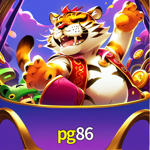 Imagem promocional da pg86 mostrando a plataforma e suas vantagens